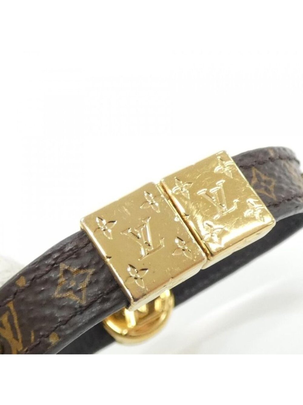 Louis Vuitton Monogram Bracelet LV Circle Reversible 17 cm - Picture 4 of 5